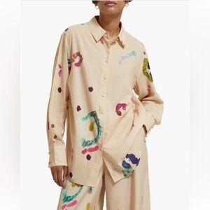 Scotch & Soda women’s Tie-Dye Shirt